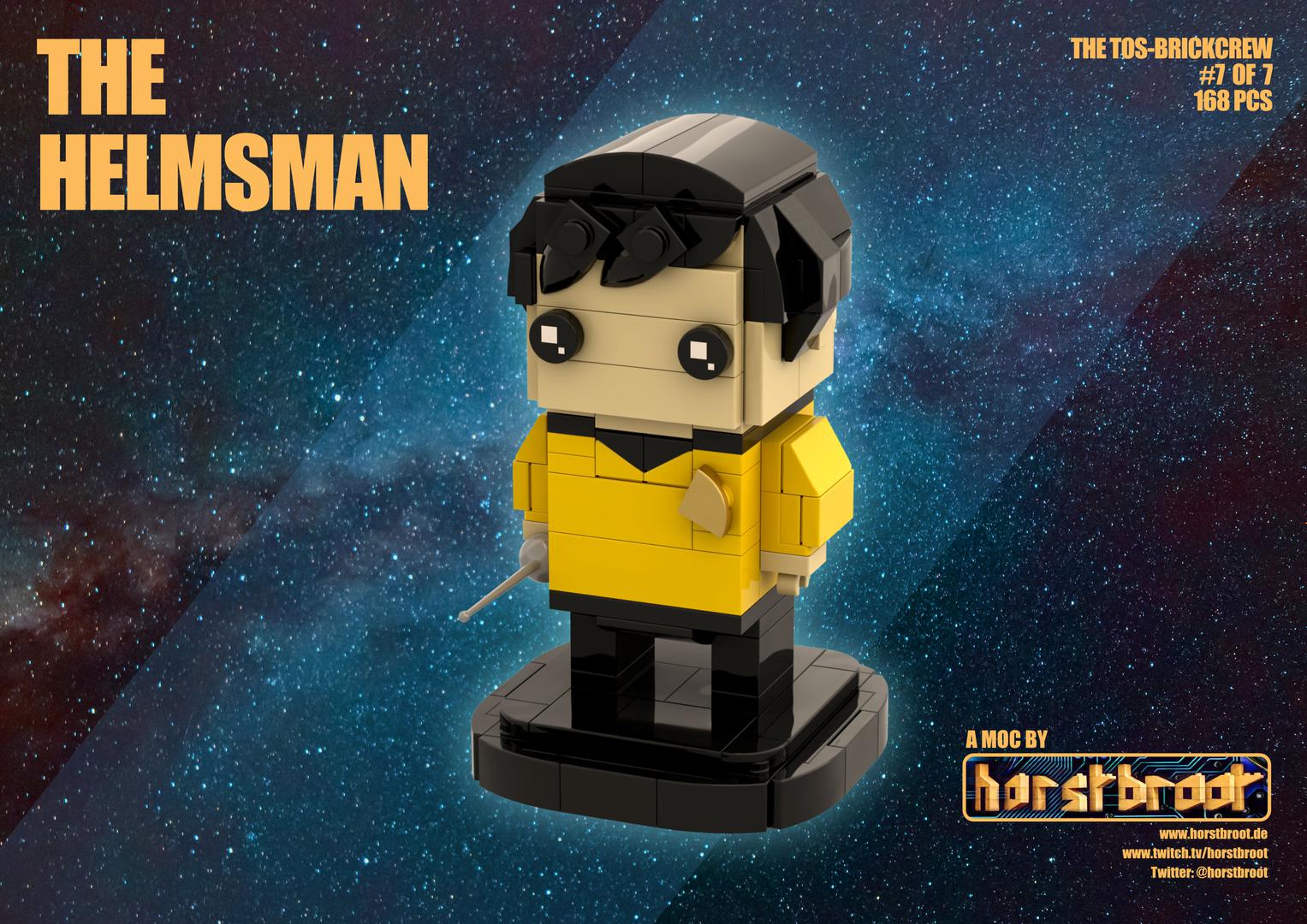 The Helmsman | TOS Brickcrew #7 of 7