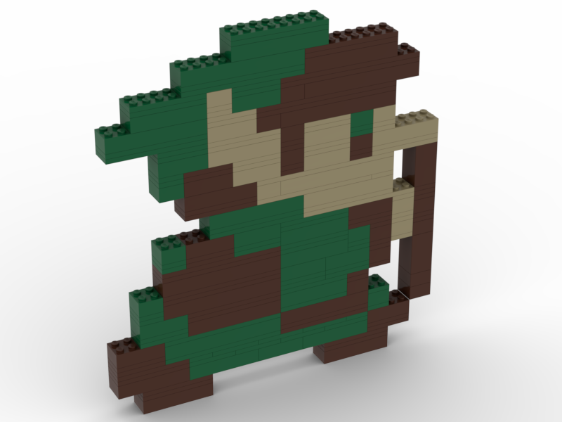 8-Bit Link (From Legend Of Zelda series)