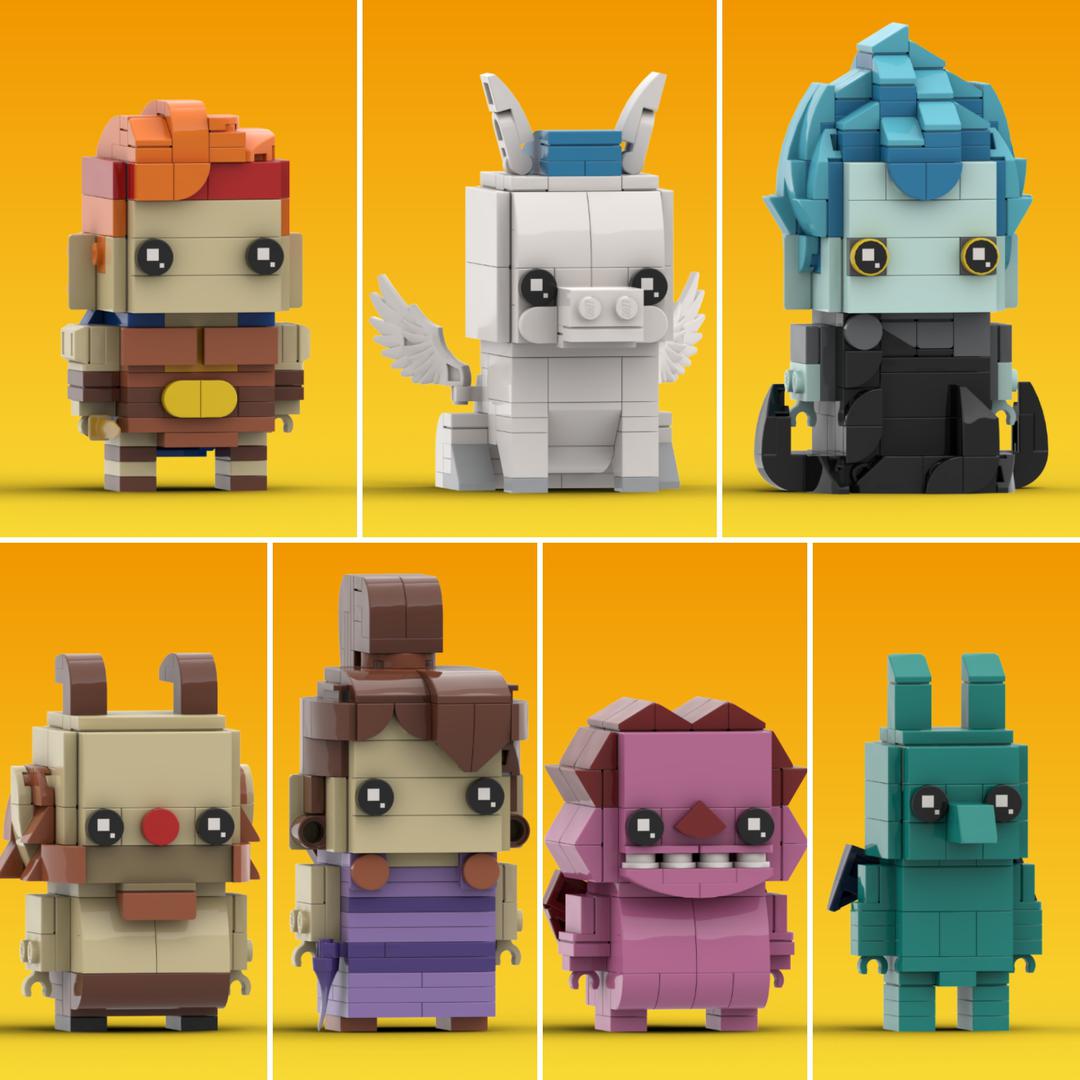 Hercules Custom Brickheadz Collection