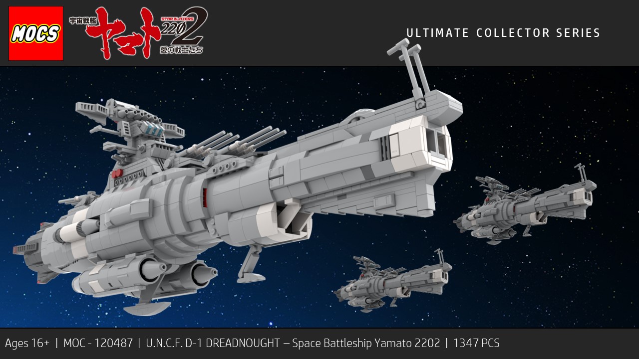 Space Battleship Yamato (Star Blazers) - UNCF Dreadnought