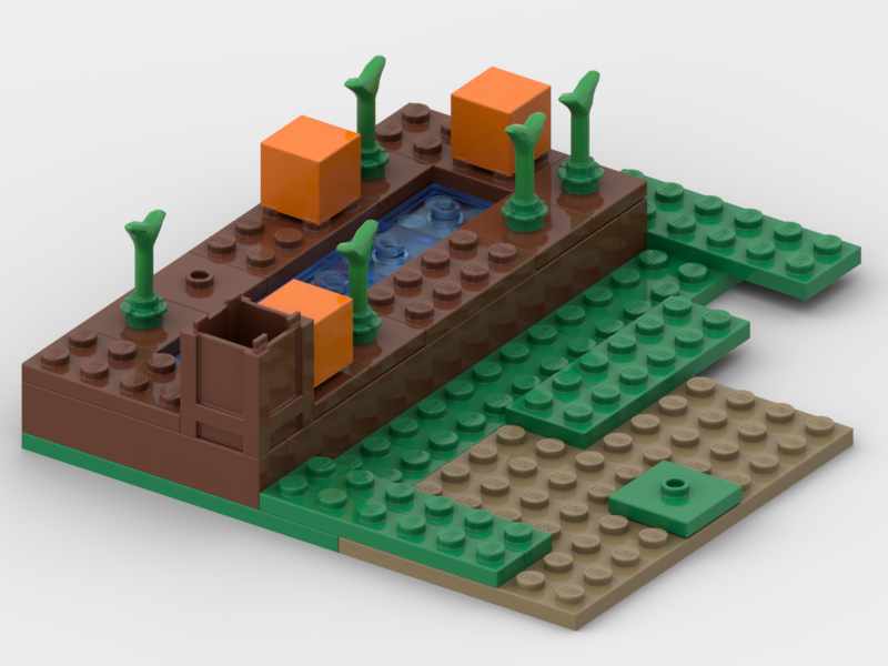 Mine craft world part 2 alternate build