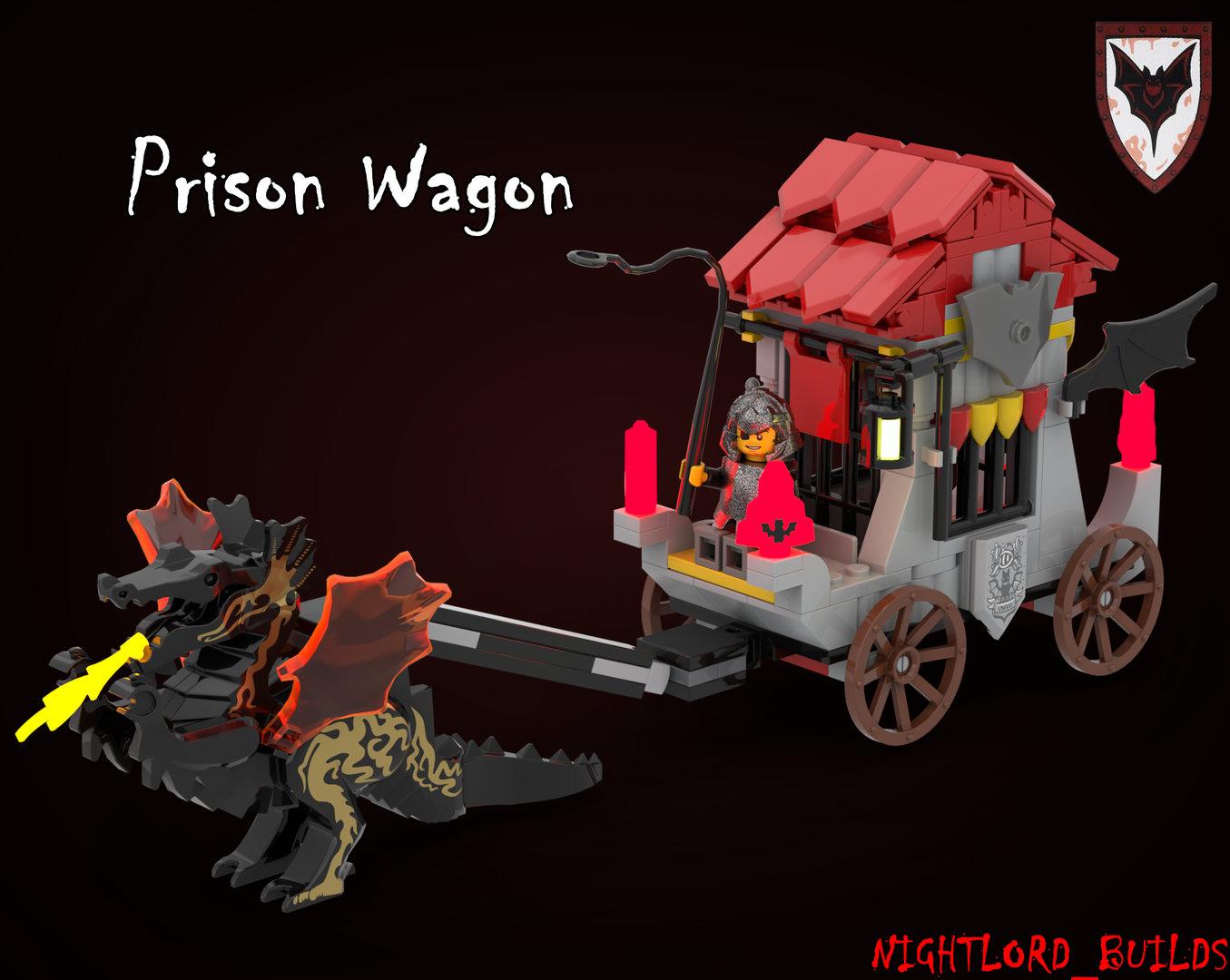 Fright Knight Prison Wagon