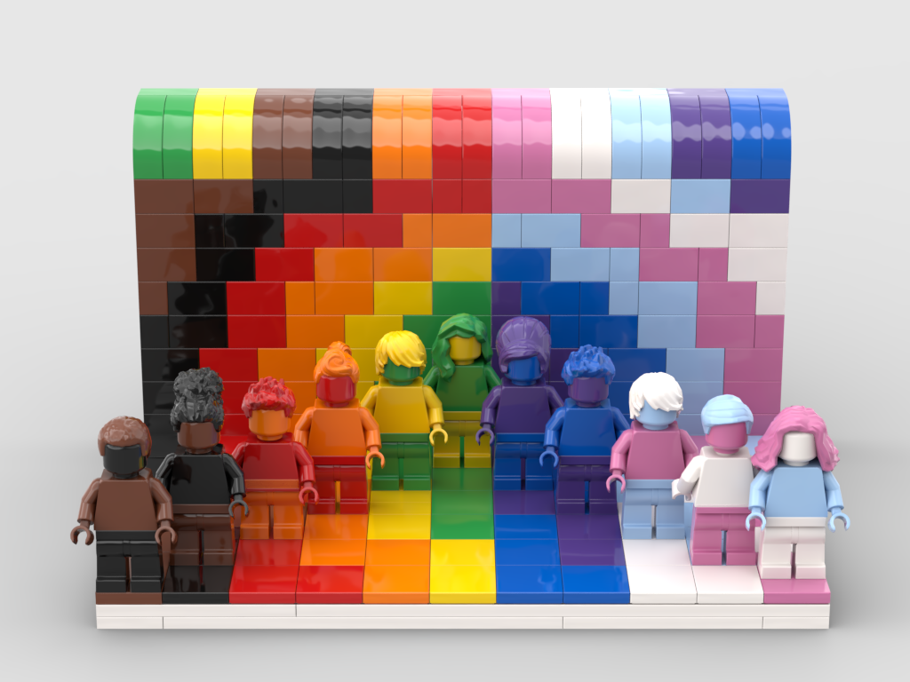 40516 Rainbow Pride alternate build
