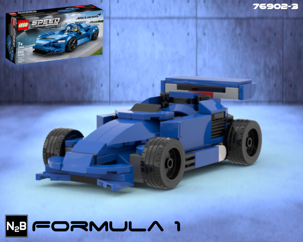 Formula 1 - Lego 76902 alternate build 3 alternate build