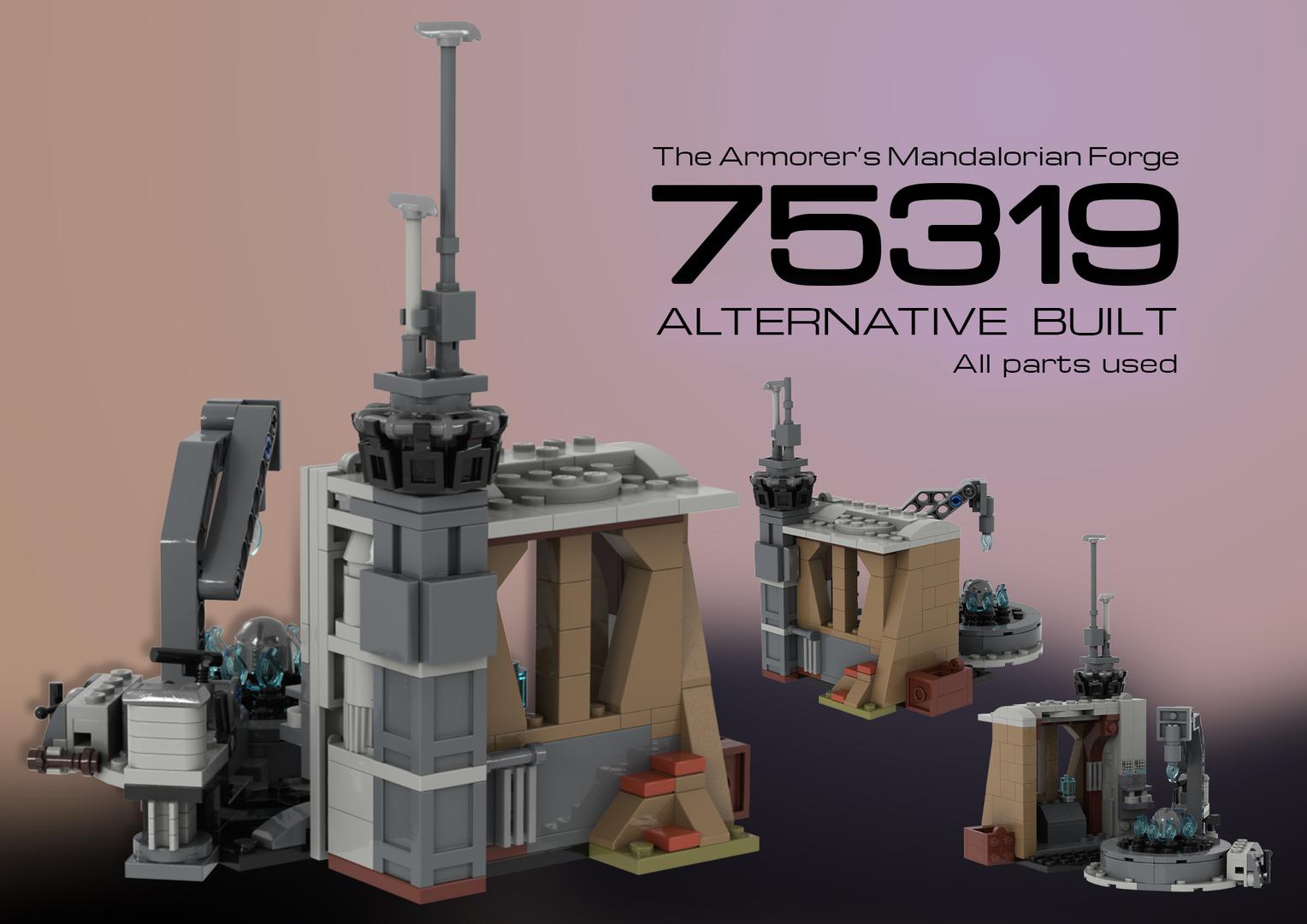 LEGO 75319 Mandalorian Forge - Alternative model