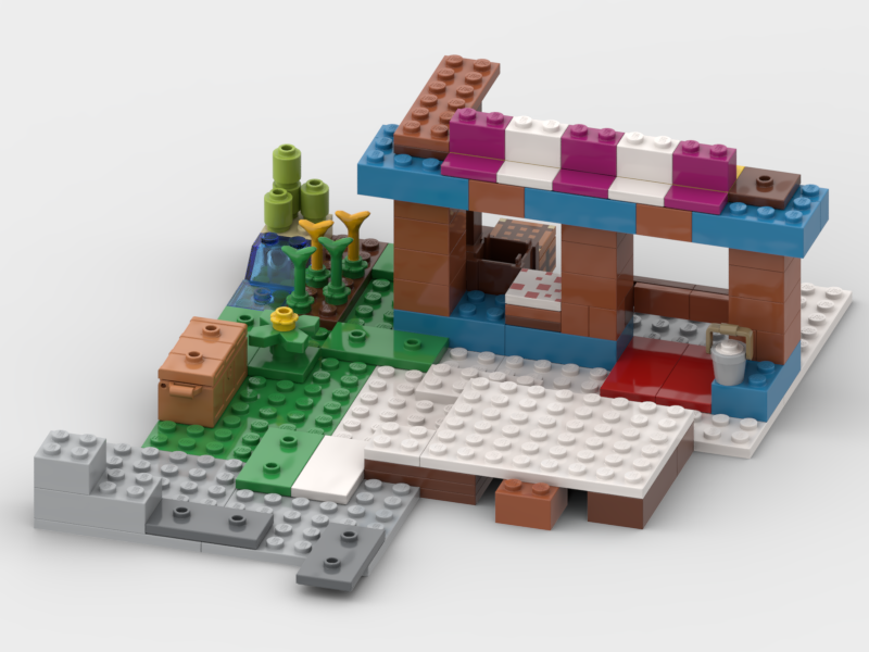 Mine craft world part 5 alternate build