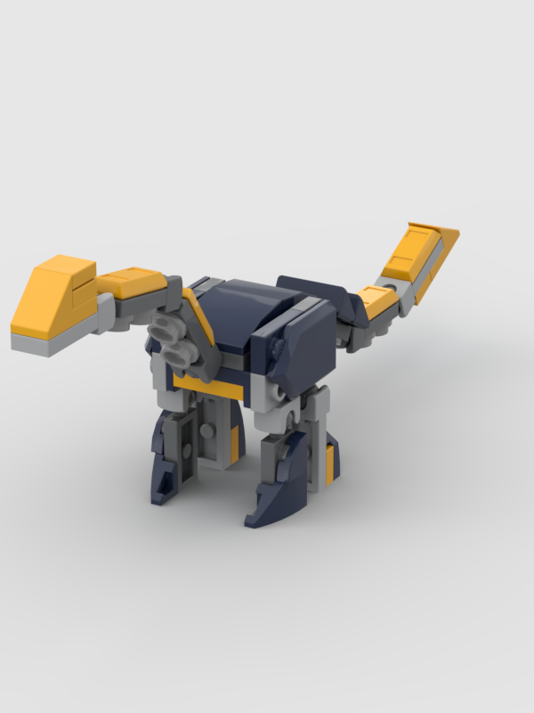 mini Camarasaurus from LEGO Marvel set 76202: Wolverine Mech armor alternate build