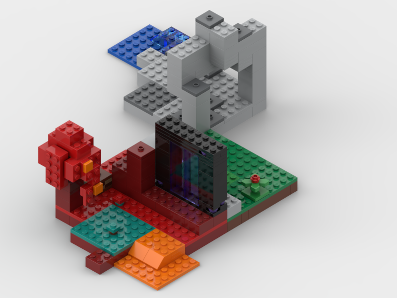mine craft world part 7 alternate build