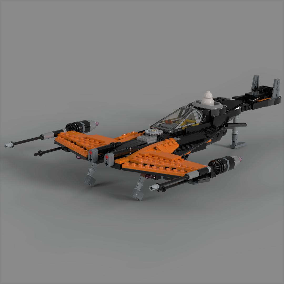 Poes N-1 Starfighter alternate build