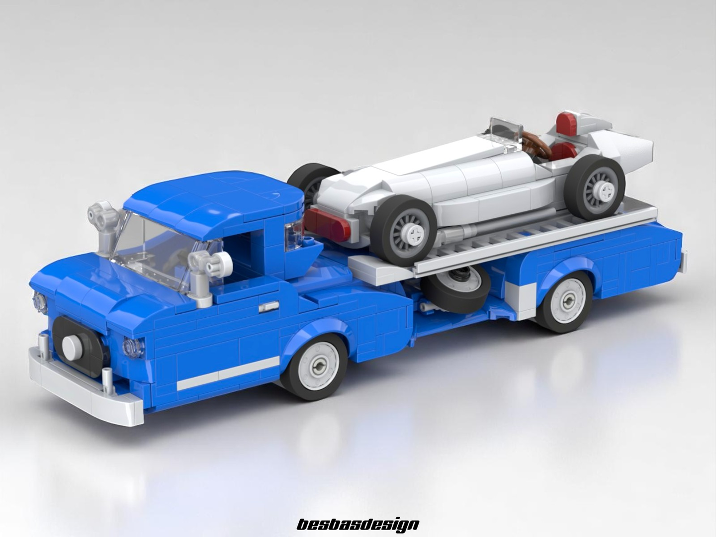 Mercedes Blue Wonder and Silver Arrow
