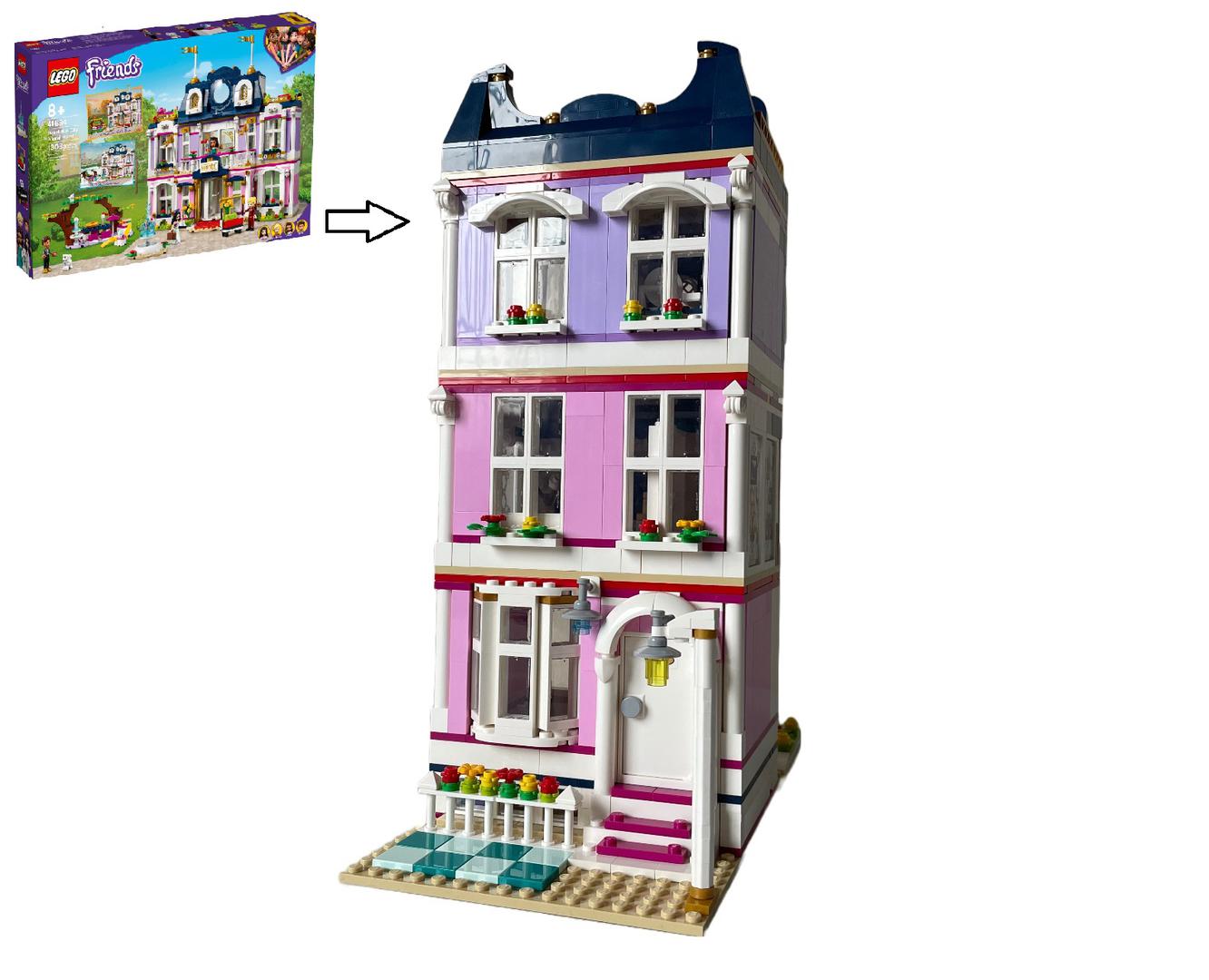 3 Storey Town House Modular 41684 Alternate build