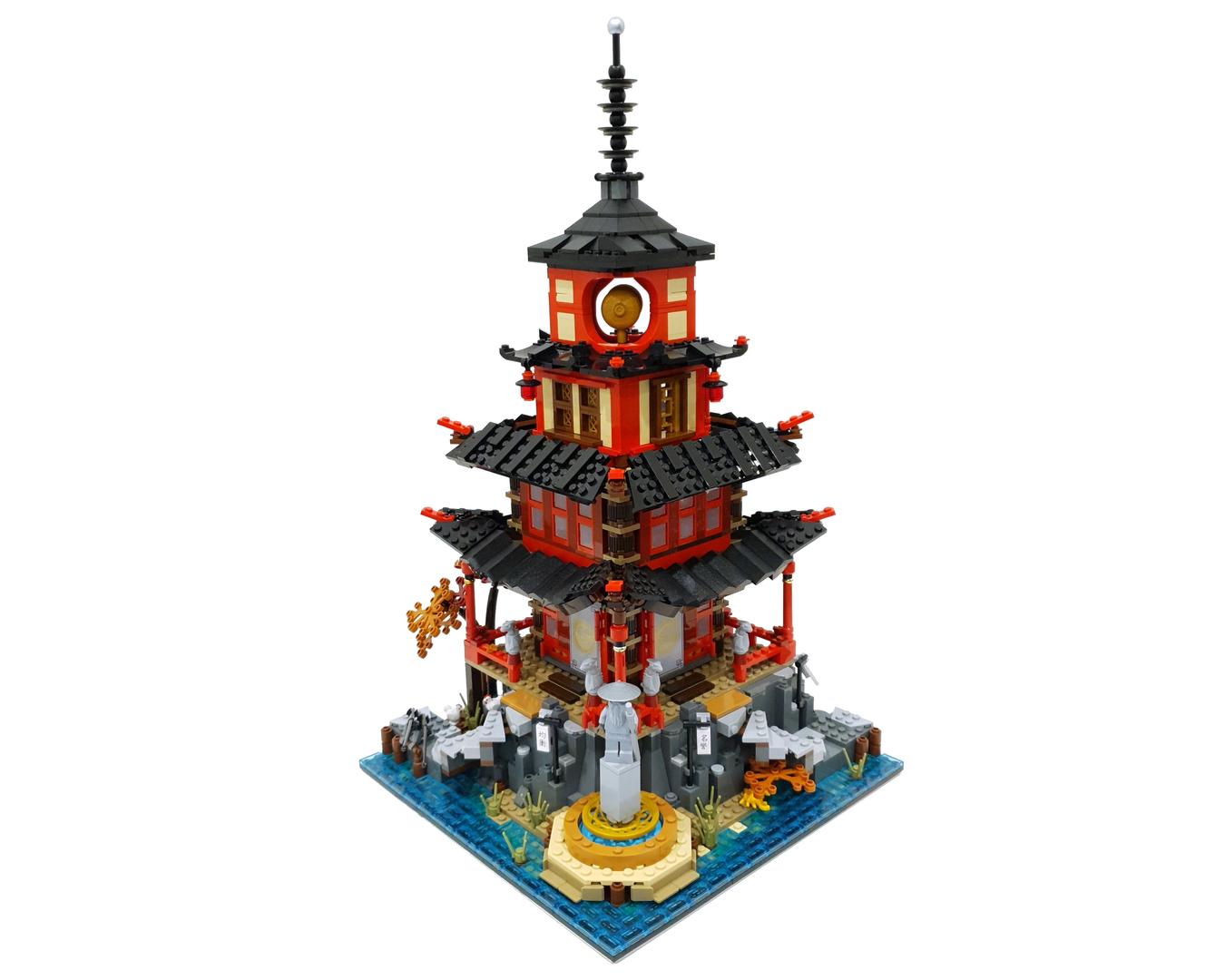 Ninjago City - Temple of Cel-air-bration