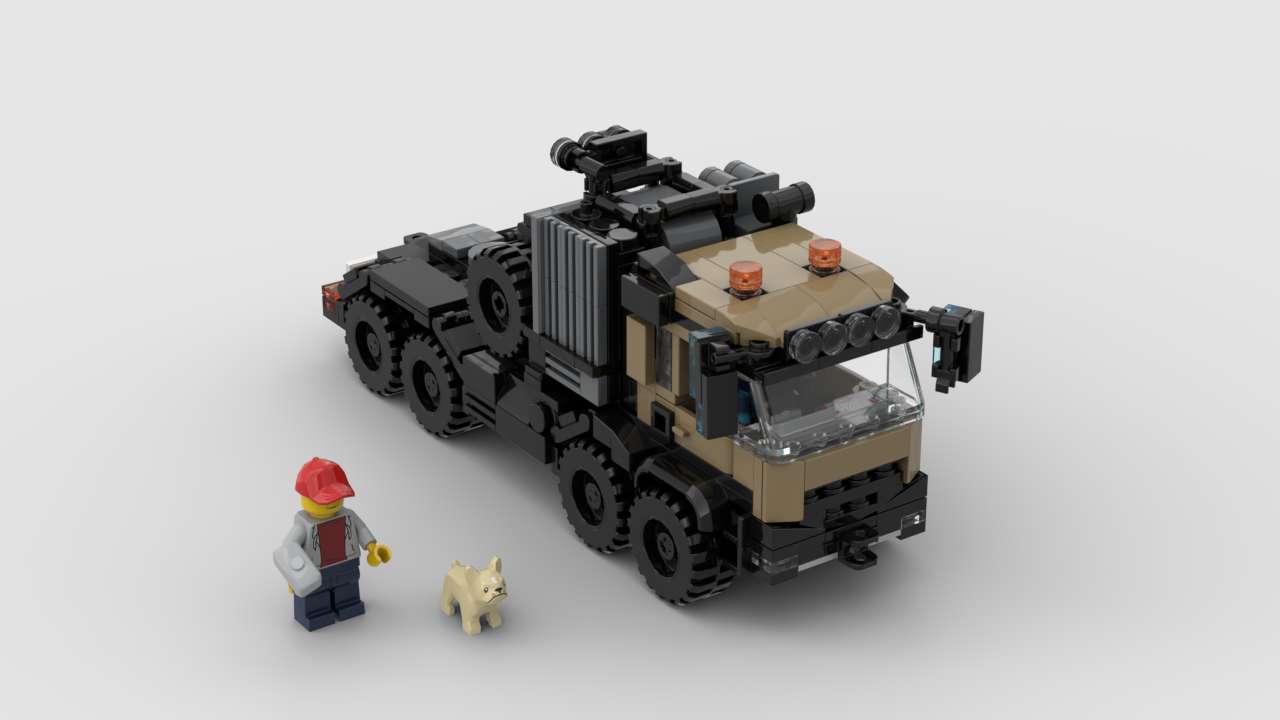 Mercedes Benz Arocs 8x8 Dakar Rescue Truck