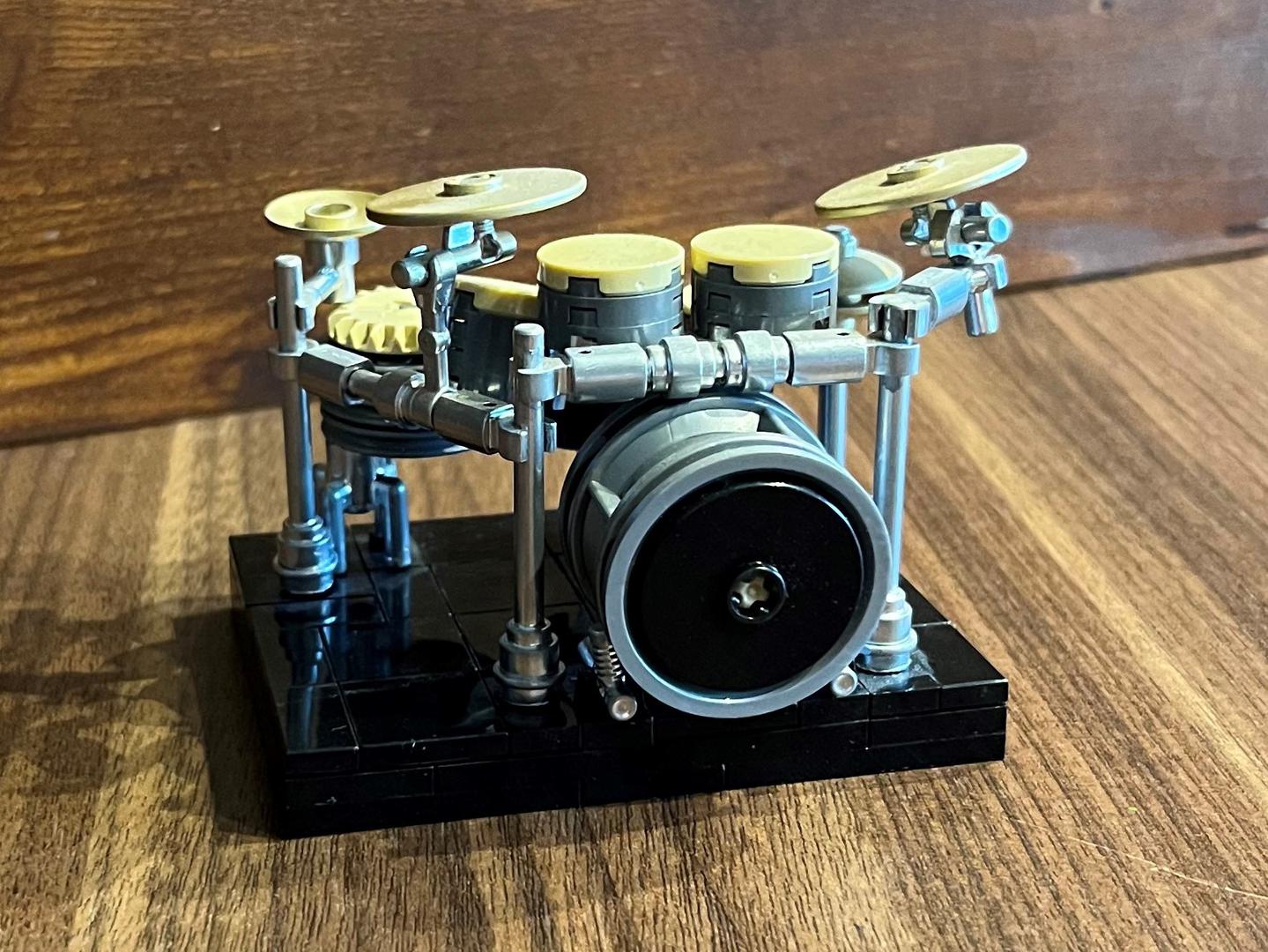 Drumset with Rack-System