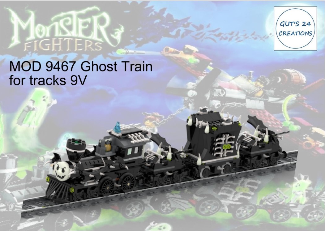Ghost train for railroad