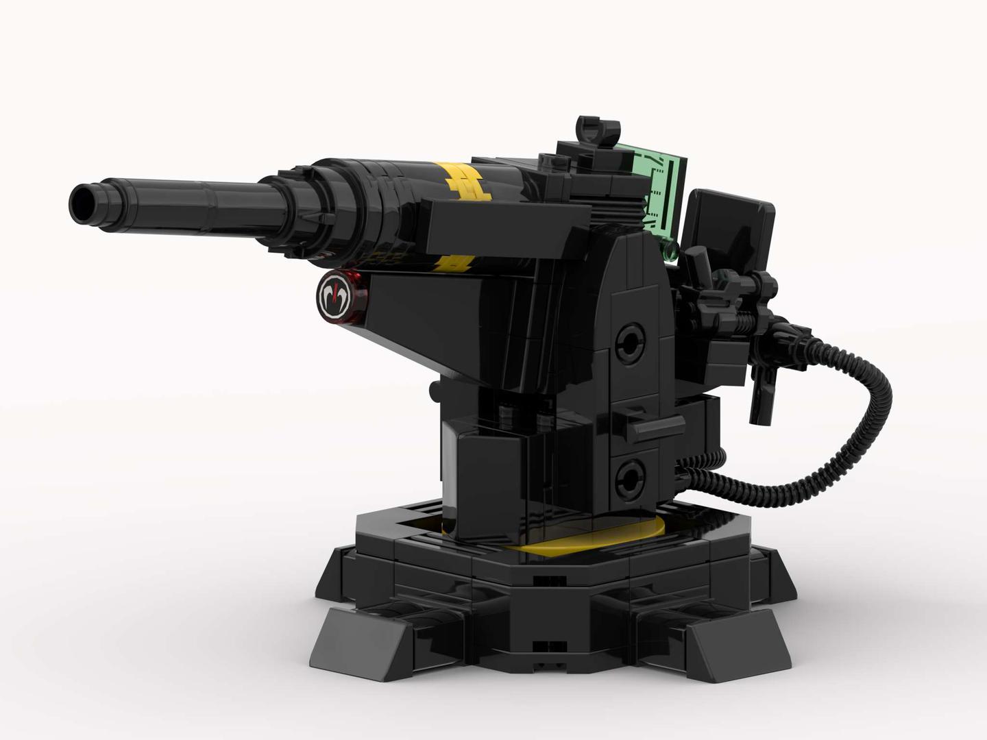 Blacktron defensive cannon