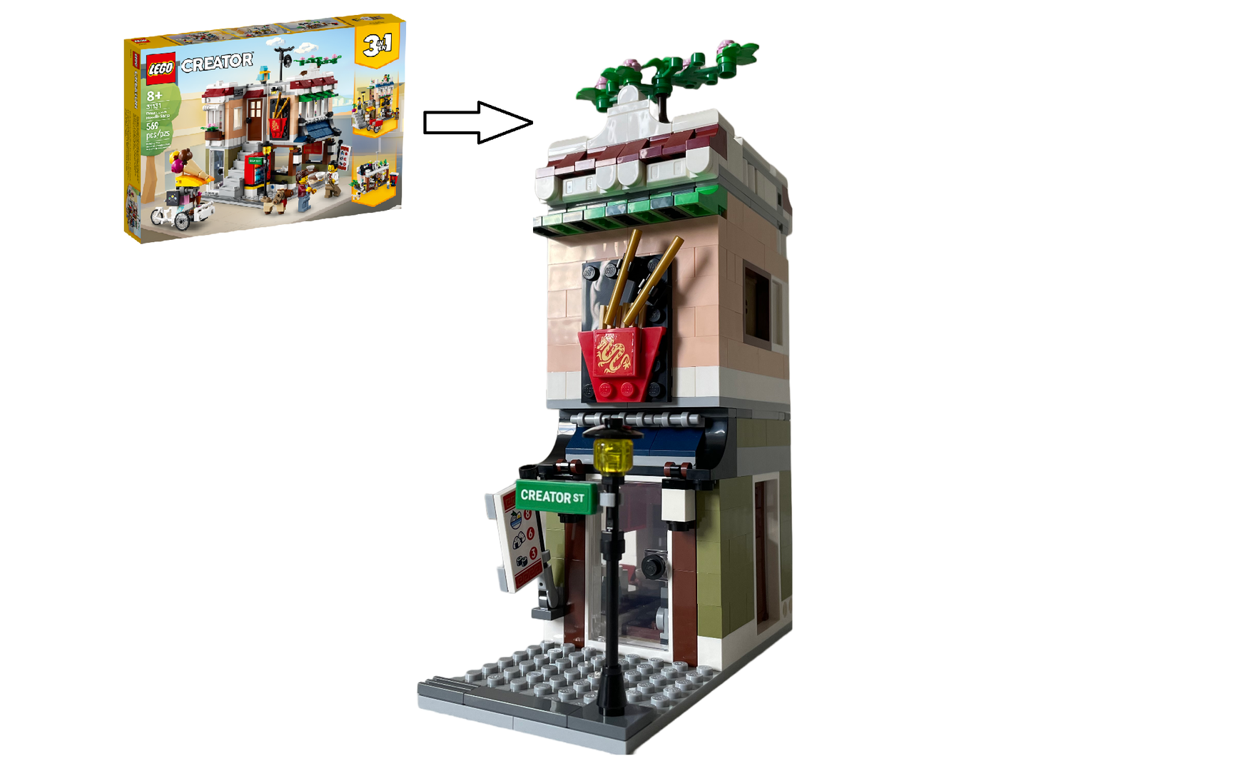 Noodle Shop 31131 Modular Alternate build