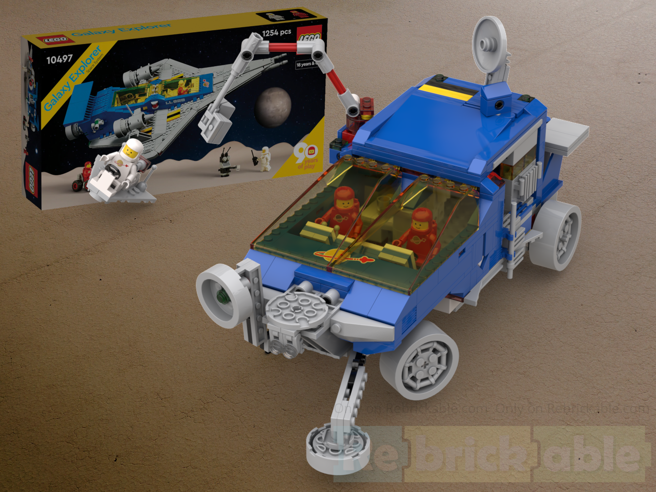 Galaxy Geo Science Vehicle from 10497 Galaxy Explorer