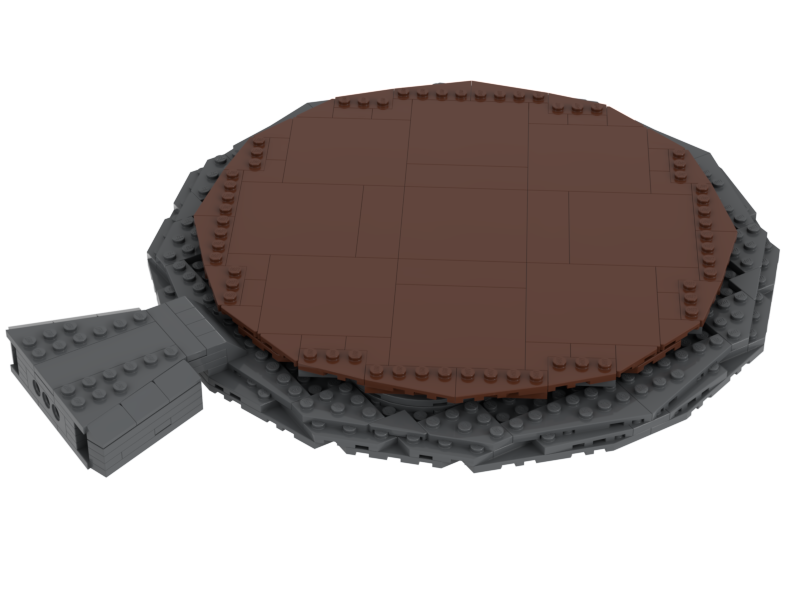 Batcave Batmobile Parking Pad BTAS The Animated Series