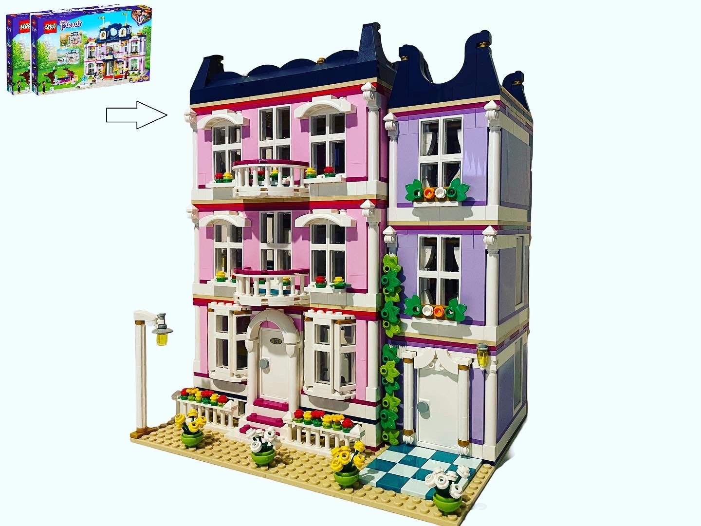House &amp; Tea Rooms Modular (2x41684 Grand Hotel Alternate build)