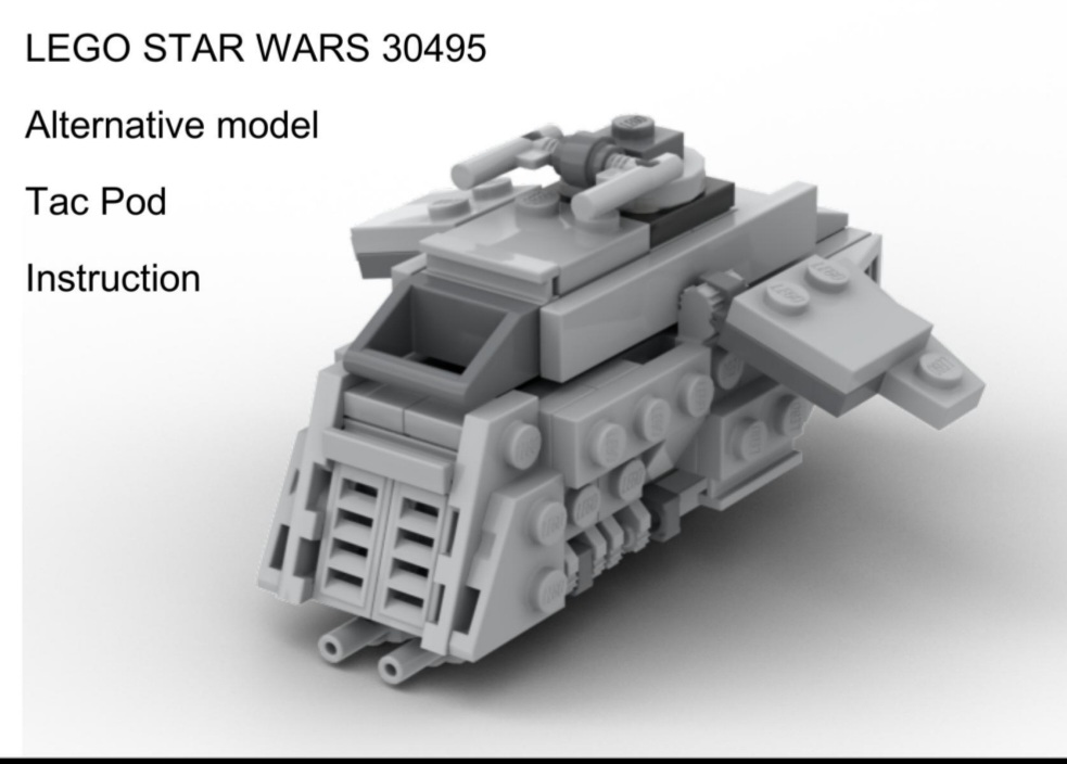 Lego Tac Pod MOC alternate build