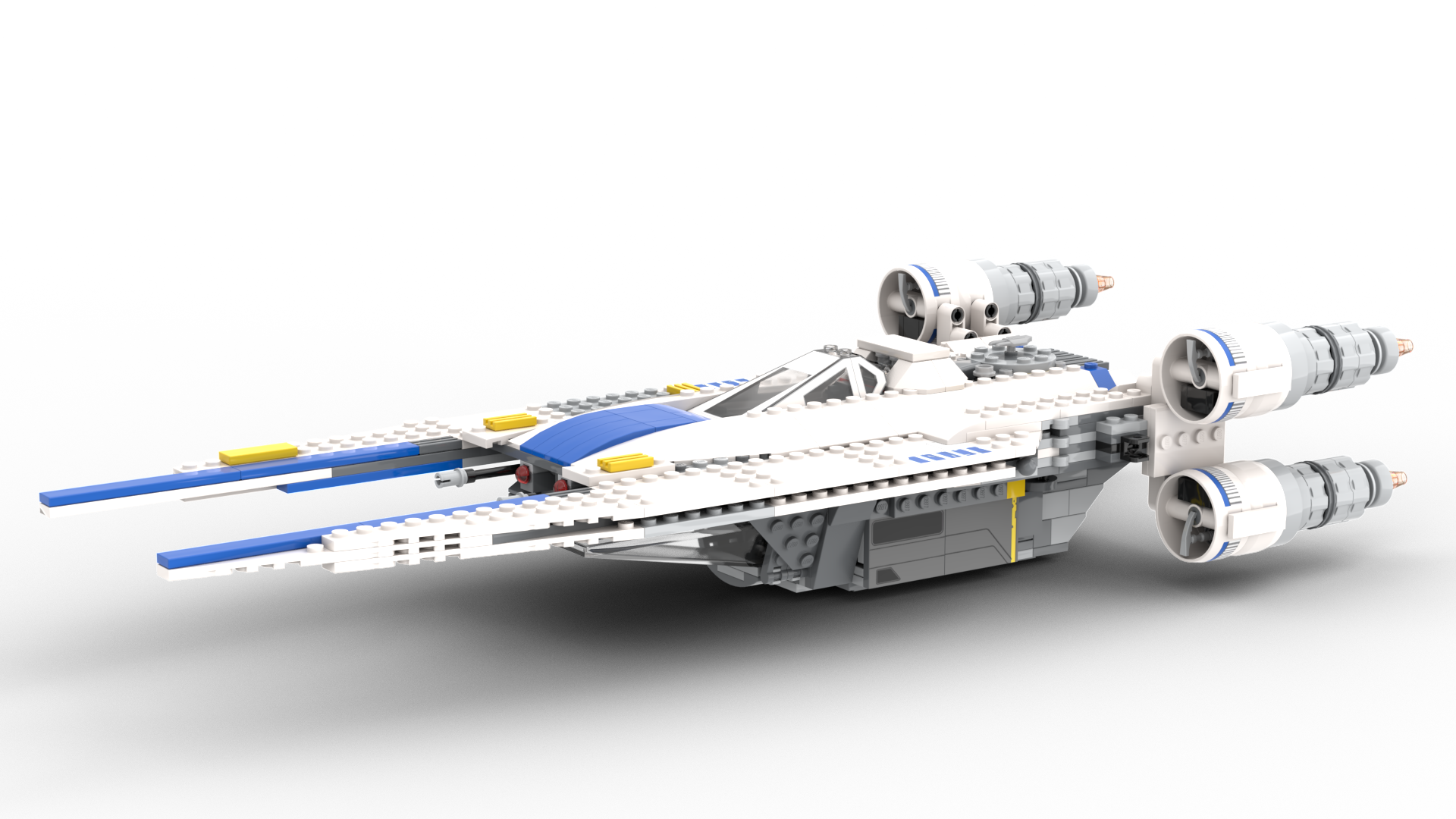 75155 Alternative -  Smaller cargo bay alternate build