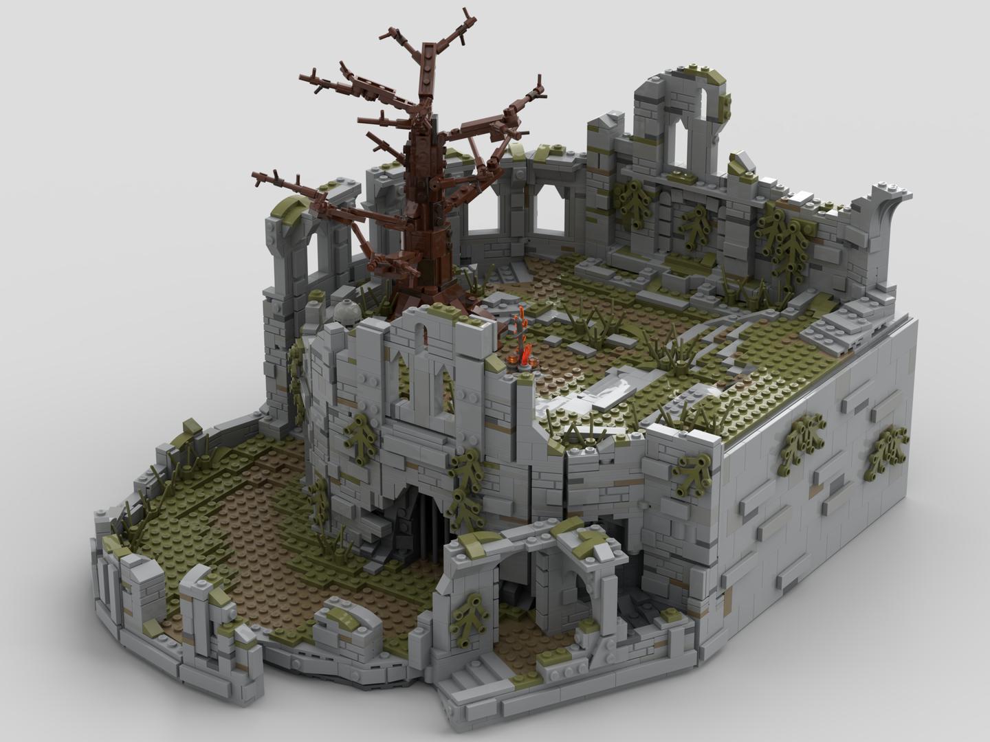 Firelink Shrine Bonfire