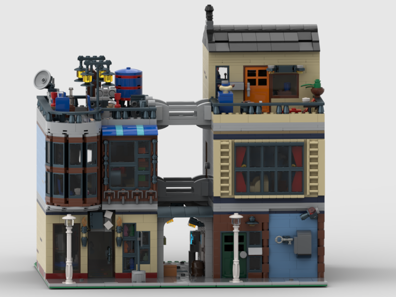 Game Store &amp; Storage Unit with Alley