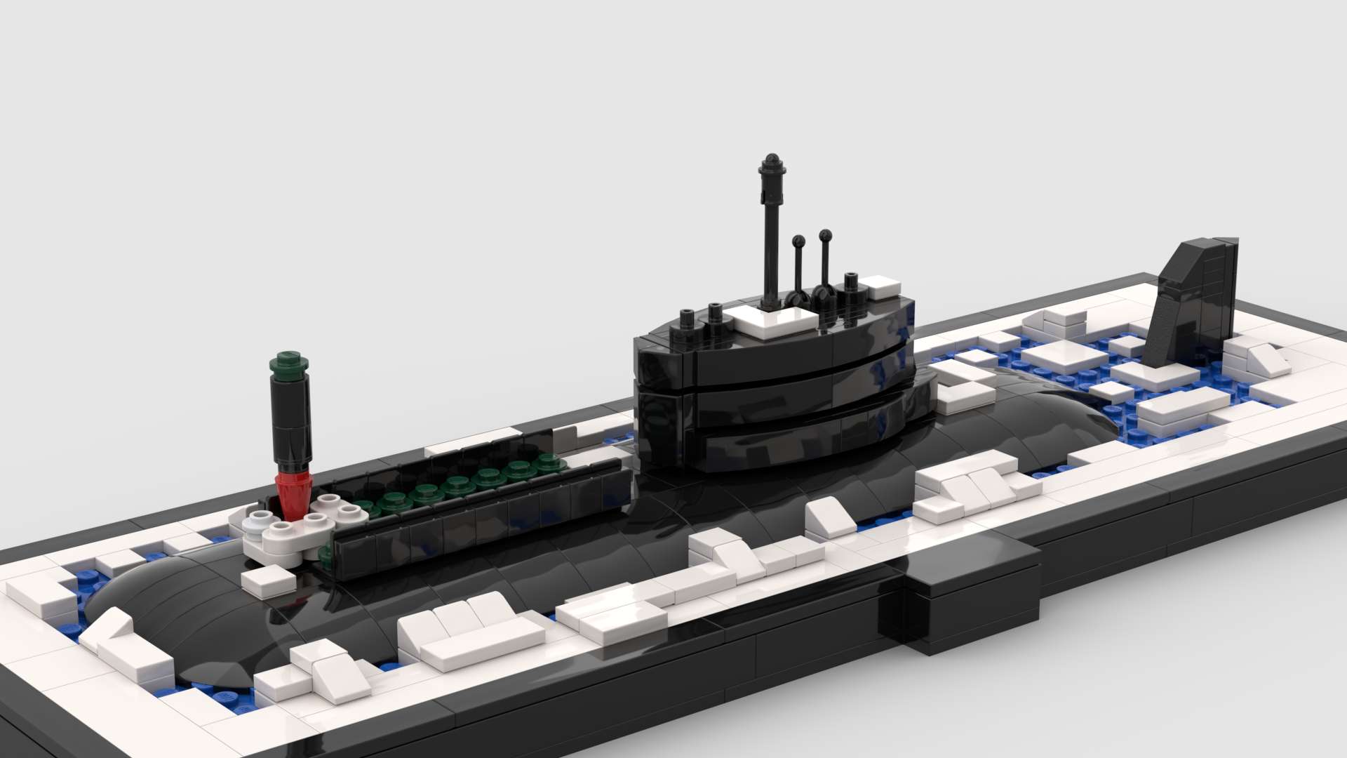 Typhoon Class break ice - Remaster (MOC-123465) - LEGO MOC | MOC Tracker