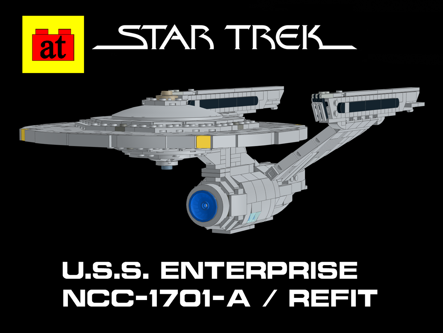 Star Trek U.S.S. Enterprise A / refit