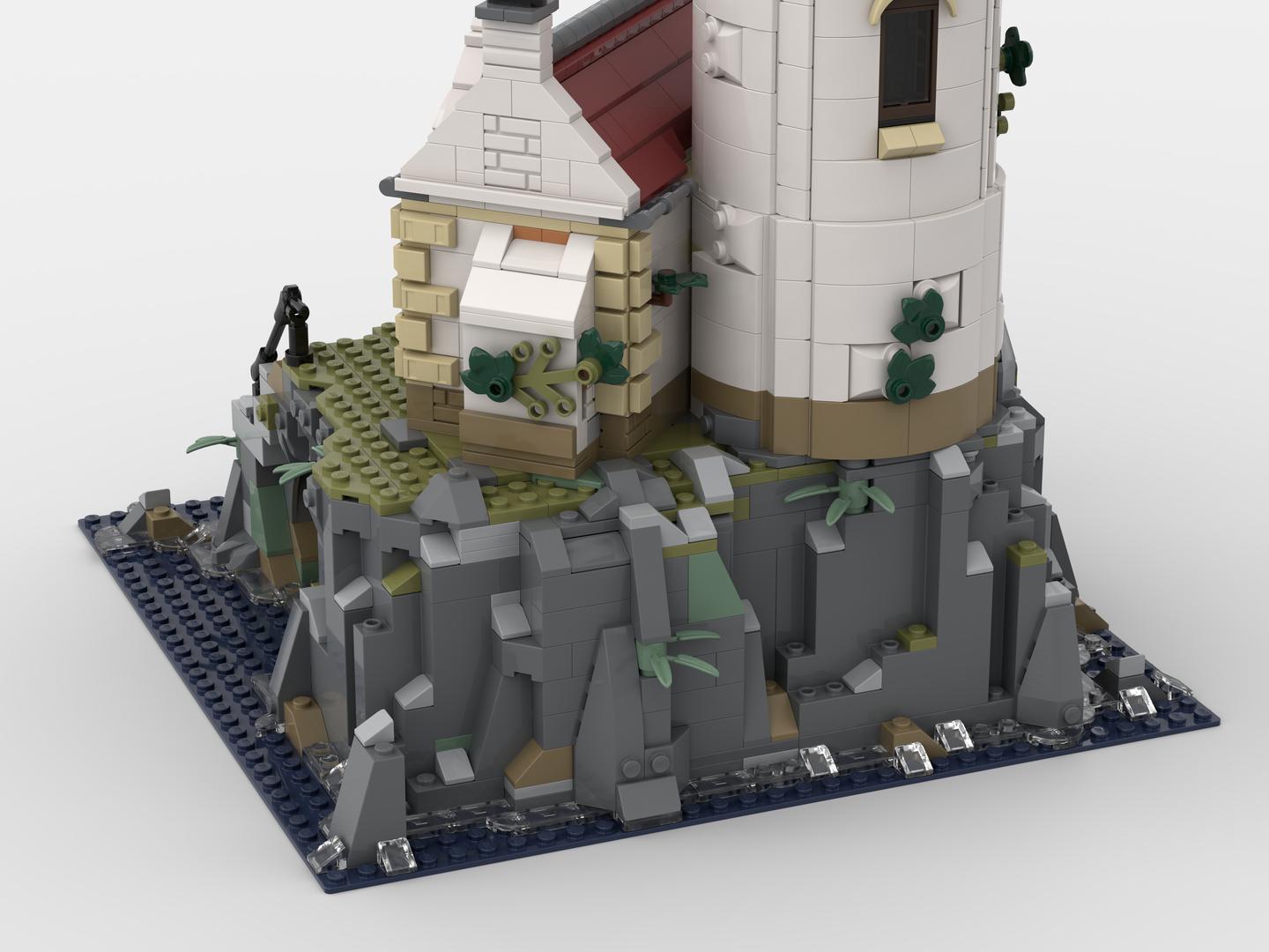 Lighthouse (21335) improved Battery Cover