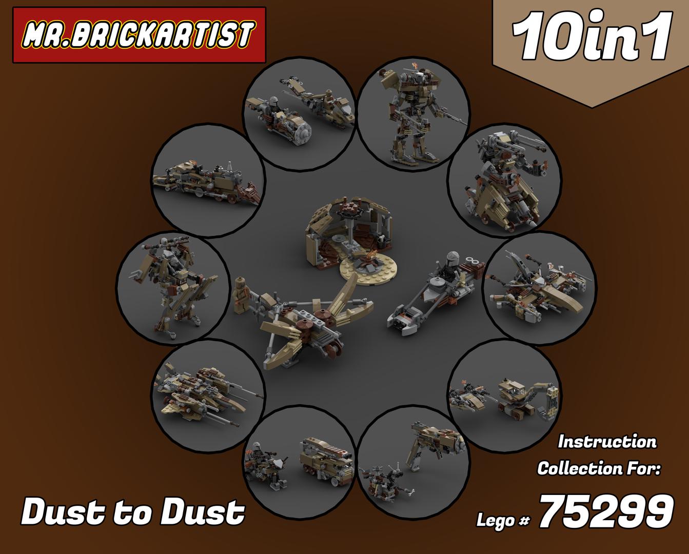 Dust to Dust : 10in1 for #75299 alternate build