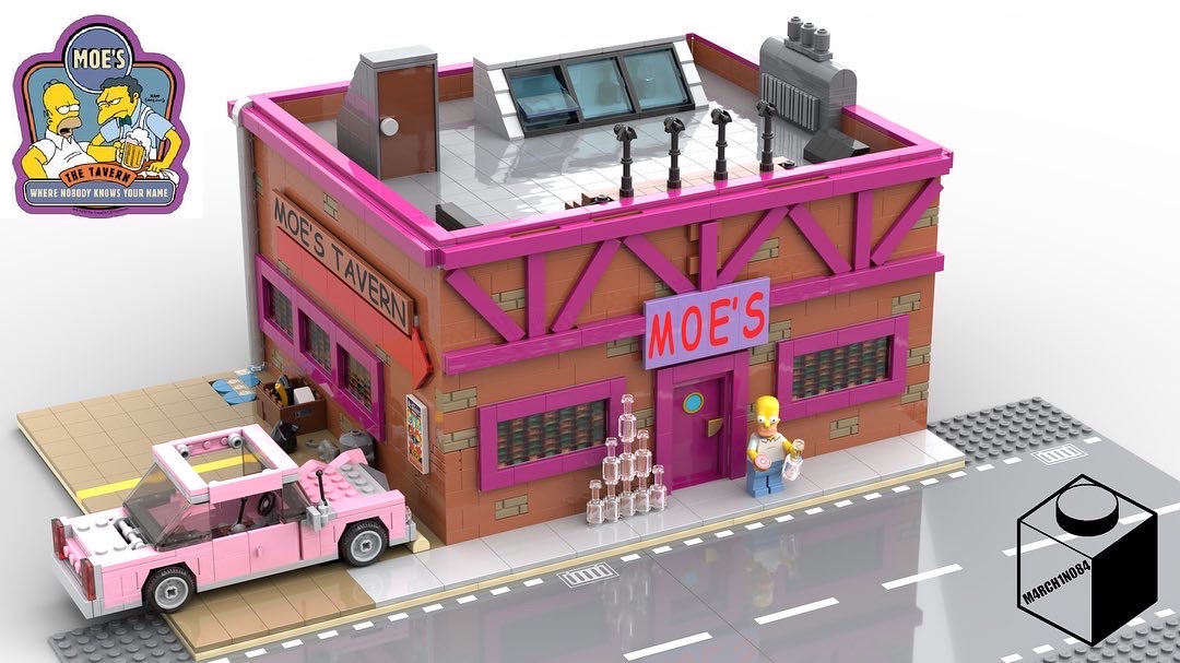 The Simpson Moe's Tavern
