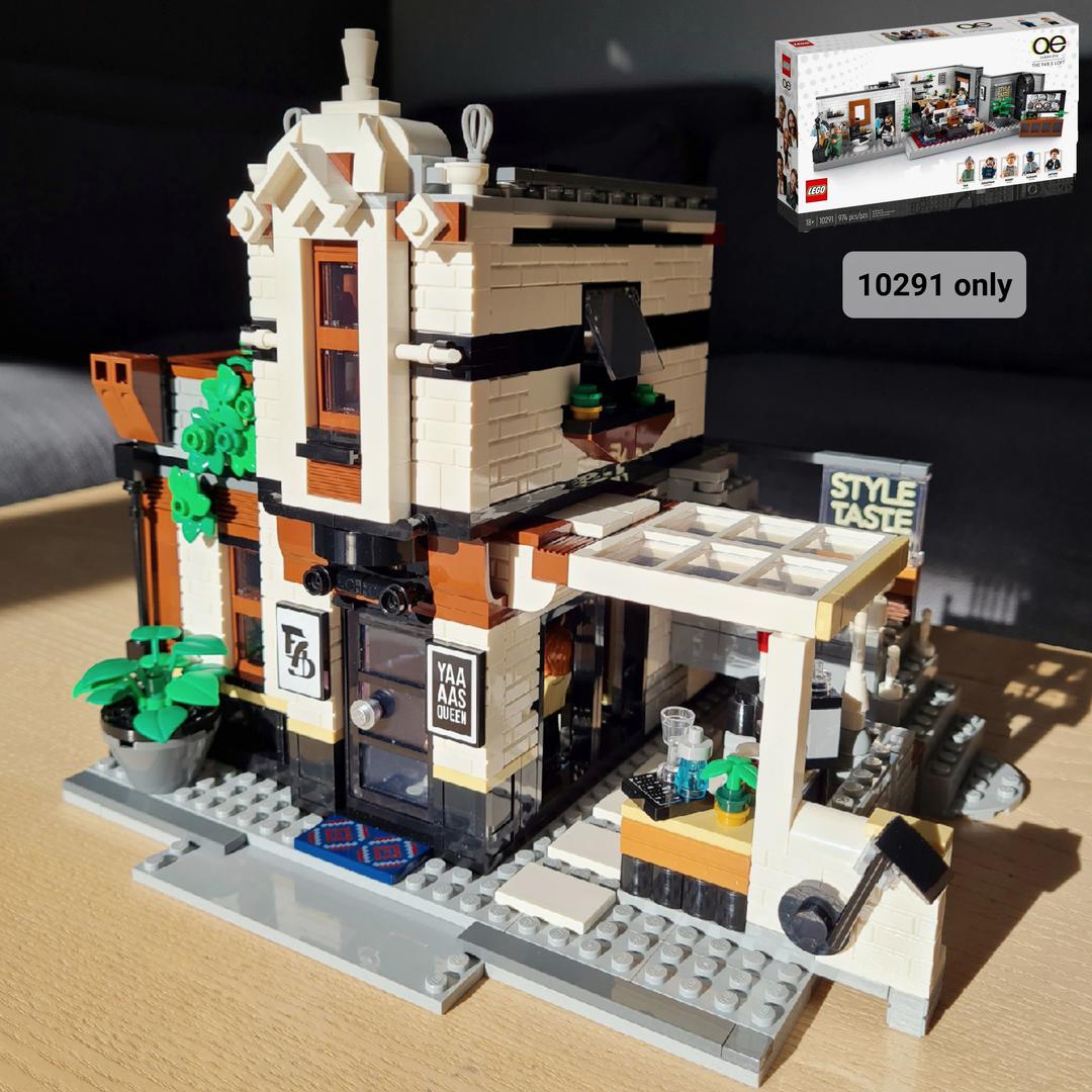 Modular Music Cafe (10291 Queer Eye alternative) alternate build