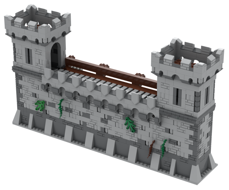 Animated castle wall v1