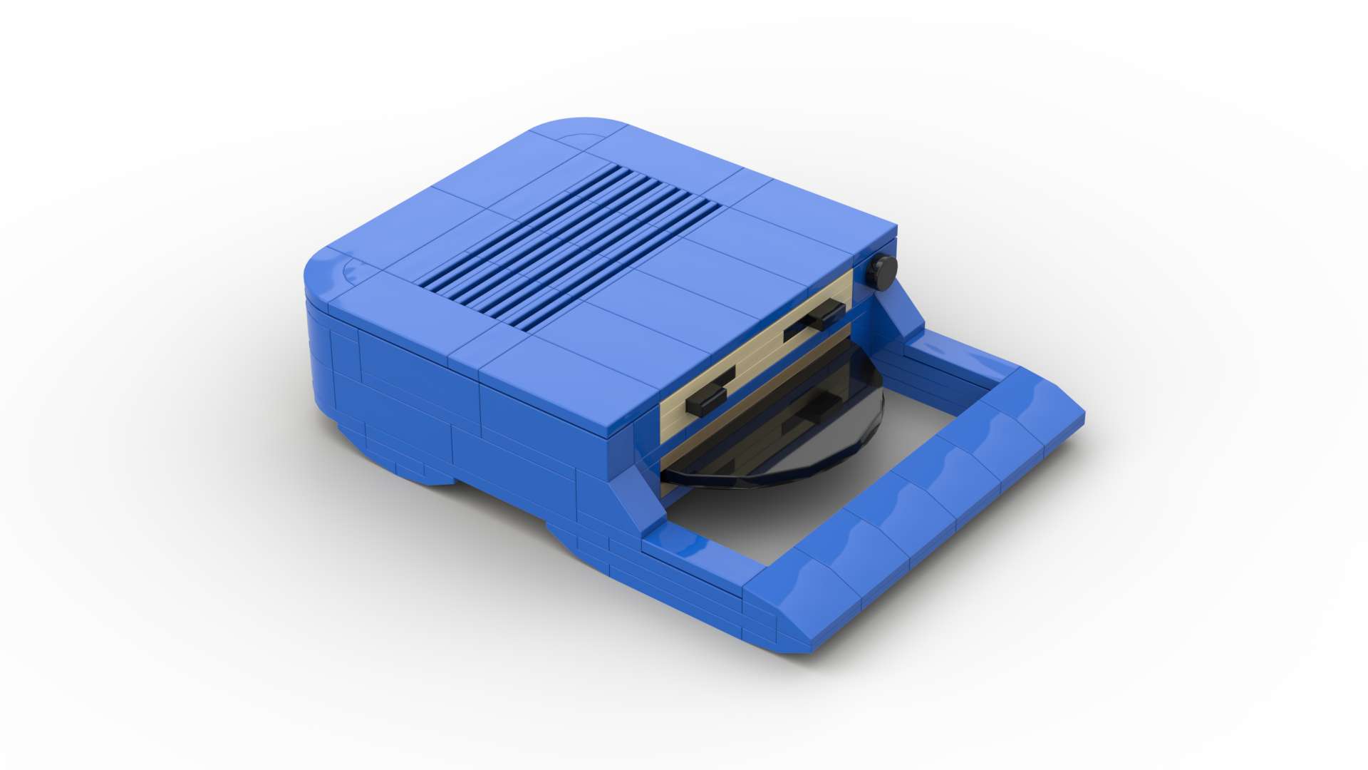 Vintage portable record player