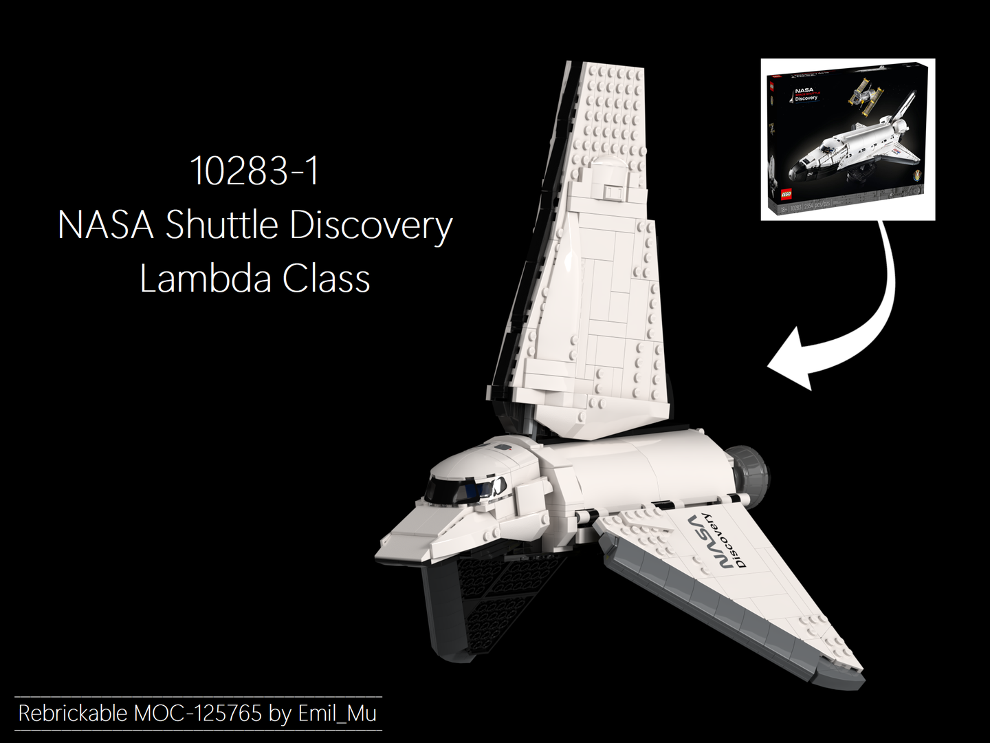 10283-1 Imperial NASA Shuttle