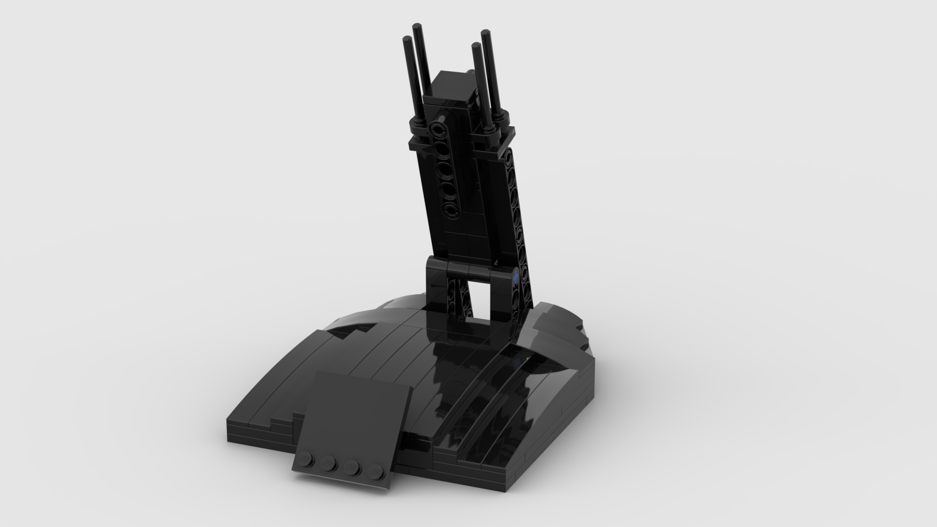 Display Stand for MOC-125973: Plo Koon's Delta-7 Aethersprite