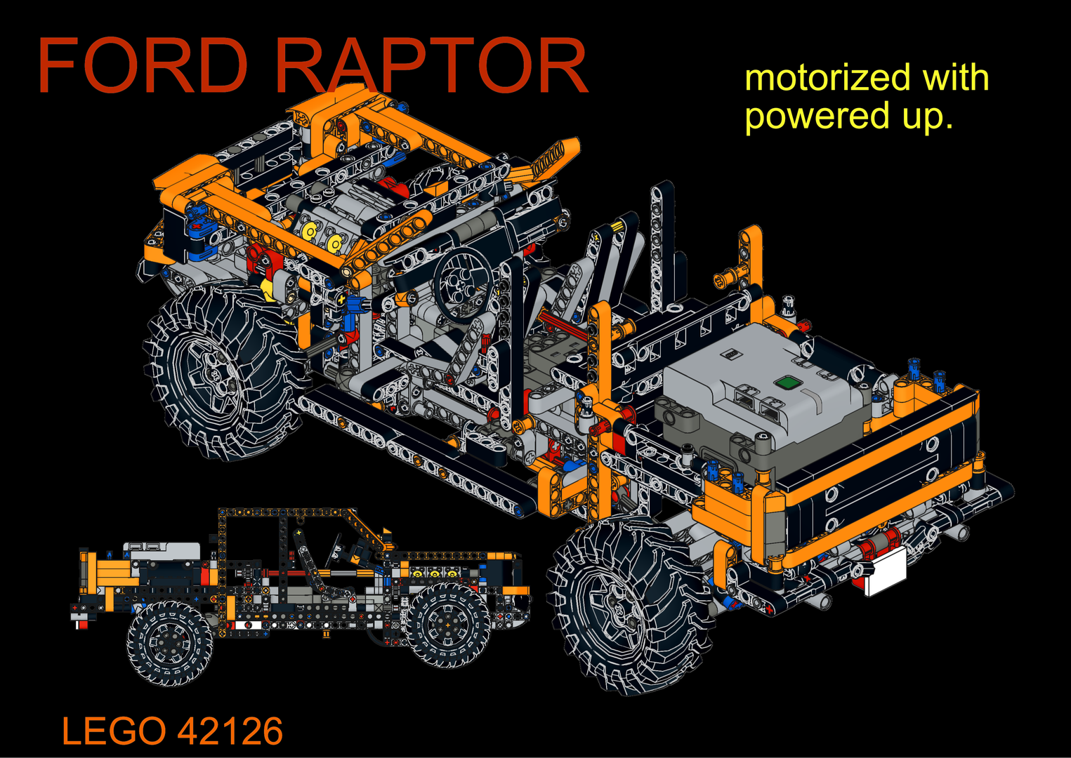 42126 FORD RAPTOR Powered Up.