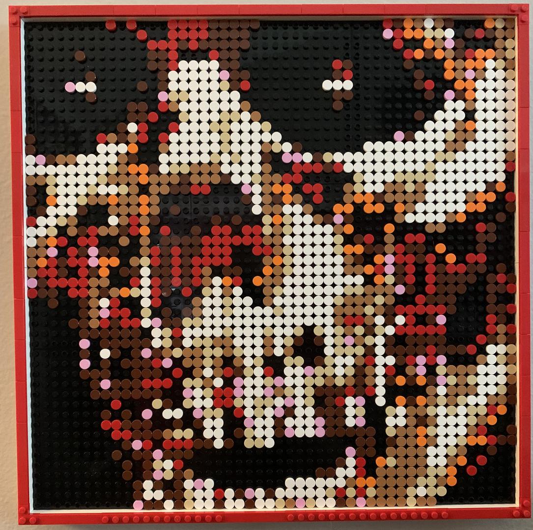 Skull Mosaic Halloween 2022 alternate build