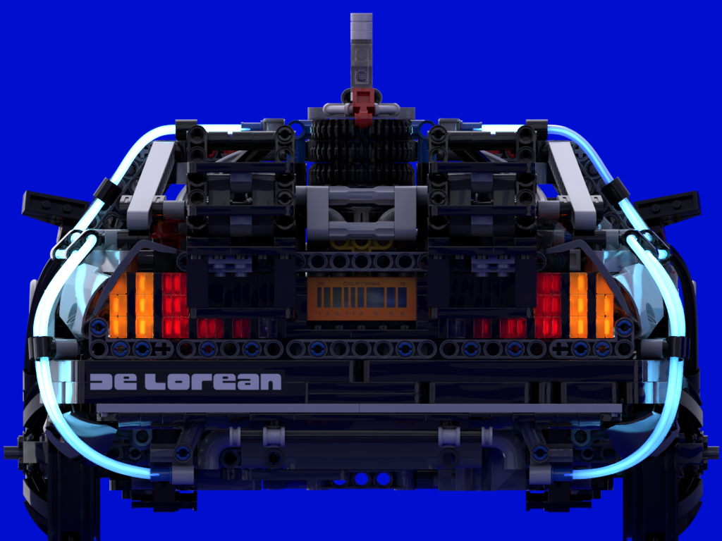 Part 3 BTTF LEGO Technic Delorean RC