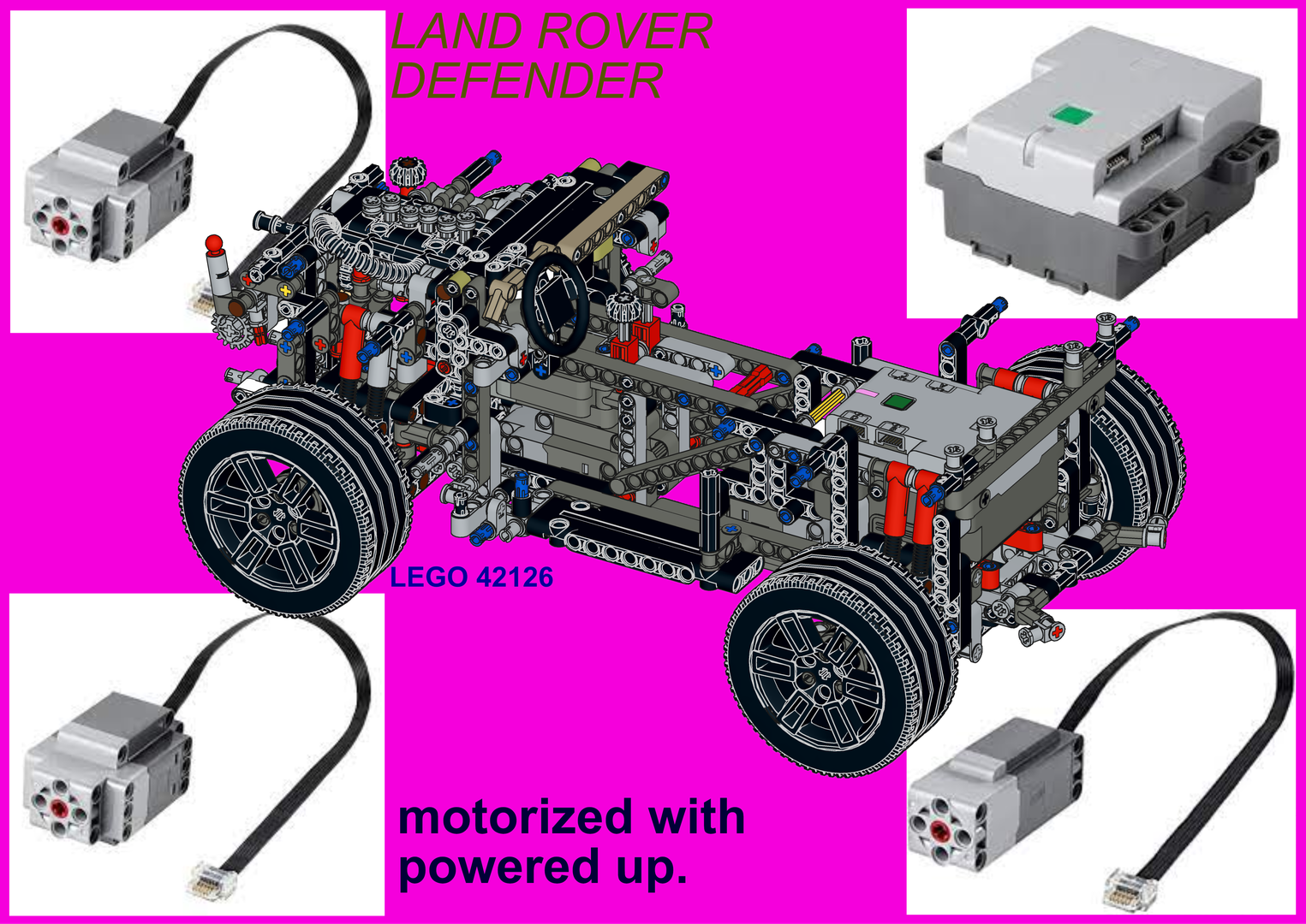 42110 LAND ROVER POWERED UP