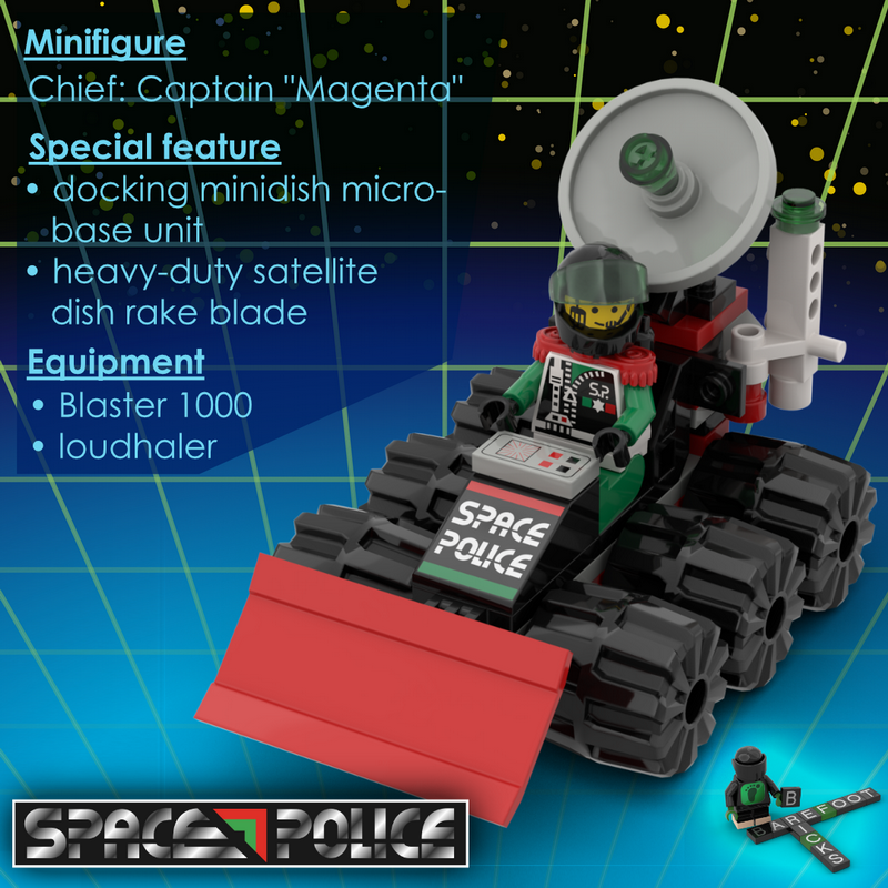 Space Police II Satellite Plough