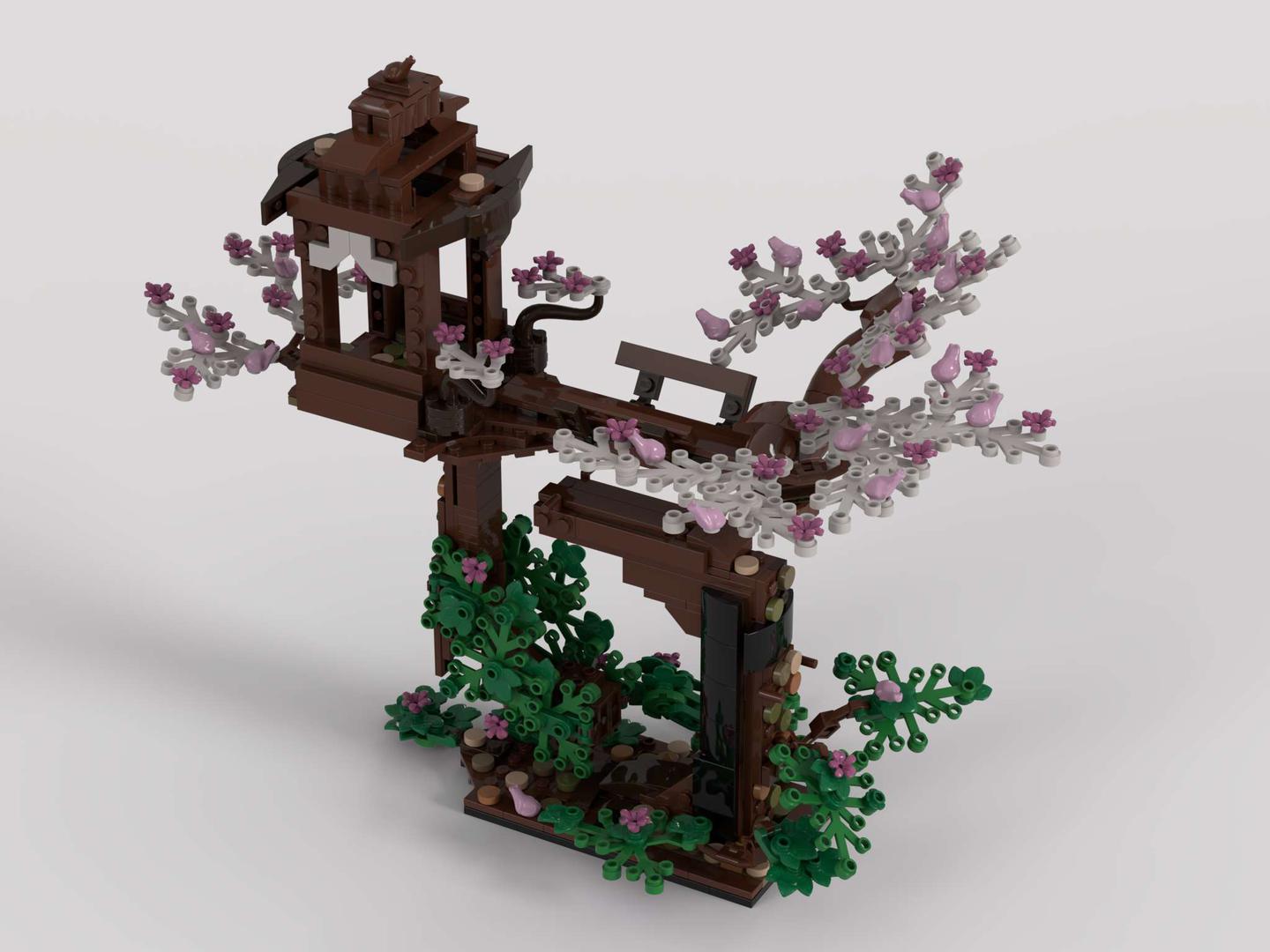 Floating frog temple