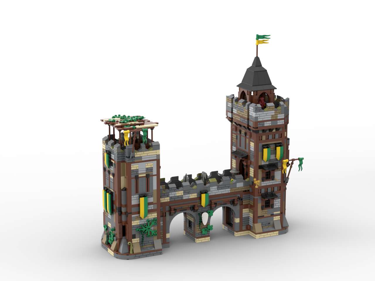 The Arches Bridge (MOC-126171) - LEGO MOC | MOC Tracker