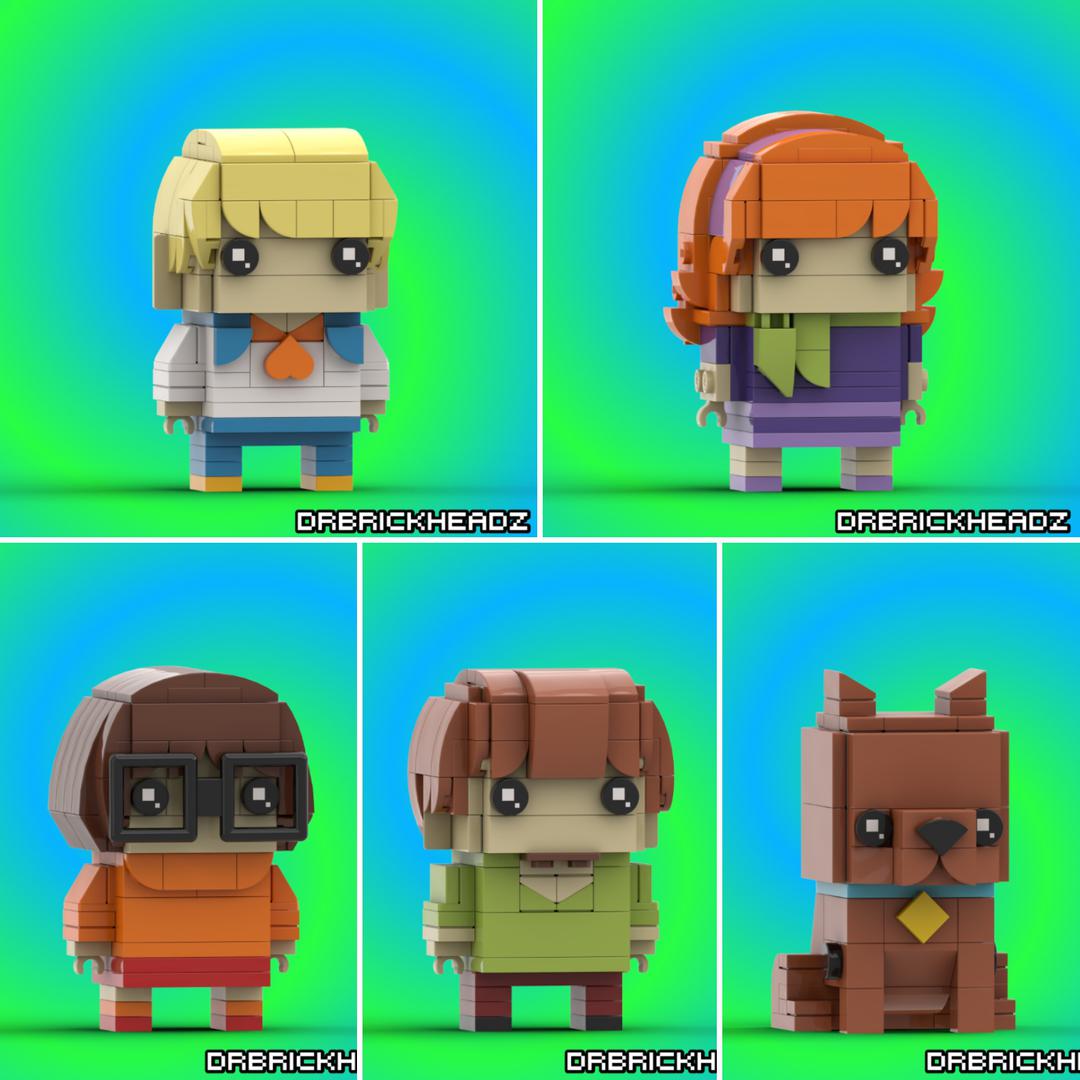 Scooby Gang Brickheadz Bundle