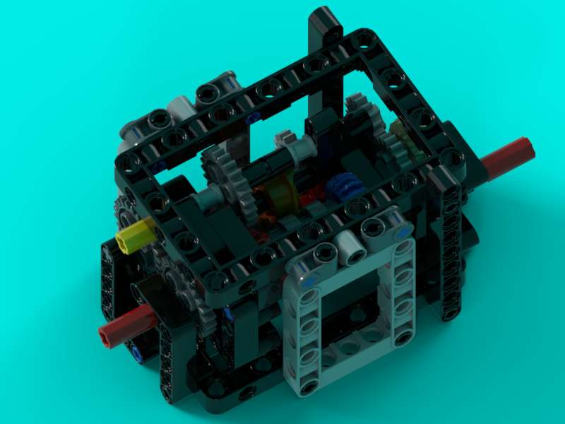 4-Gang-Elektrisch-Getriebe / 4-Speed-Electric-Gearbox