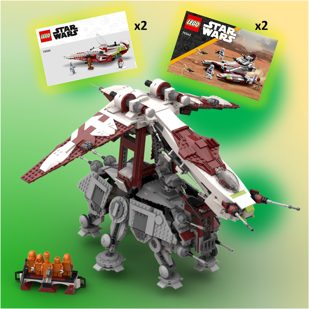 75333 + 75342 Dropship - 187th Legion Edition