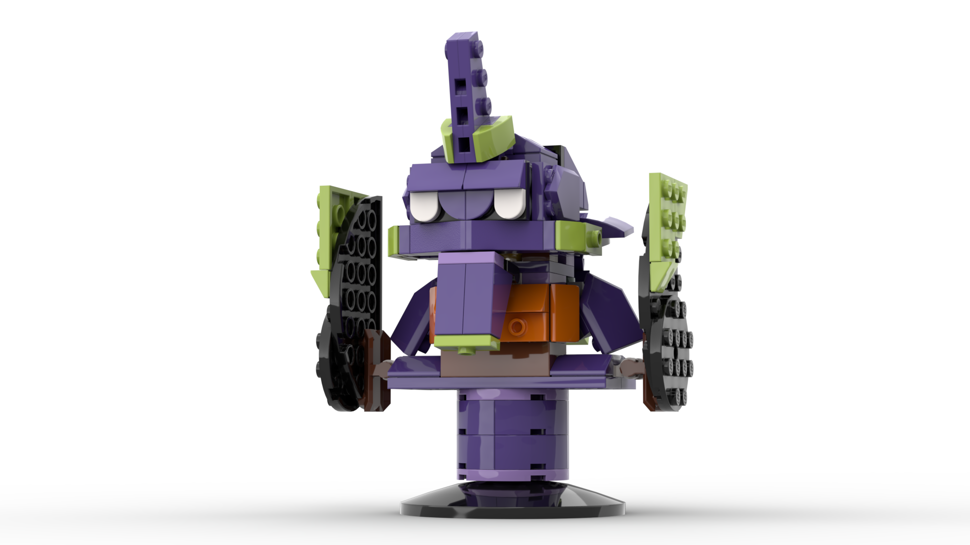 40562 Evangelion Unit-01 Bust alternate build