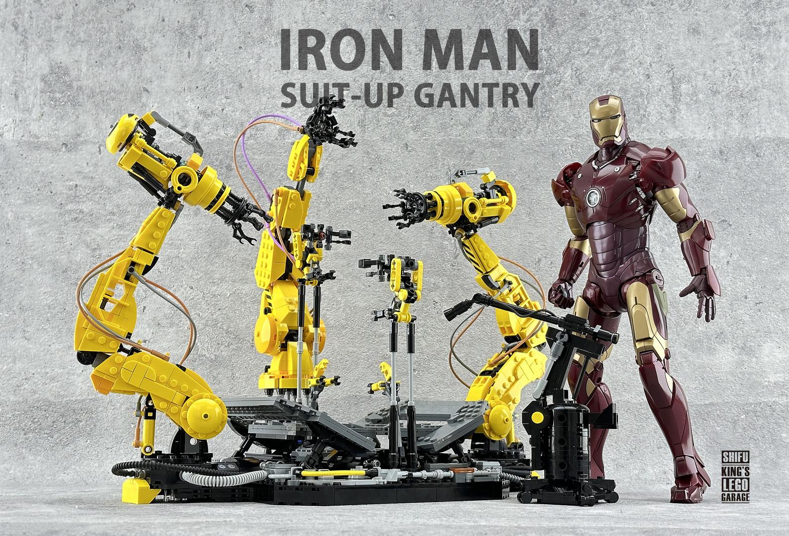 IRON MAN  Suit-Up Gantry